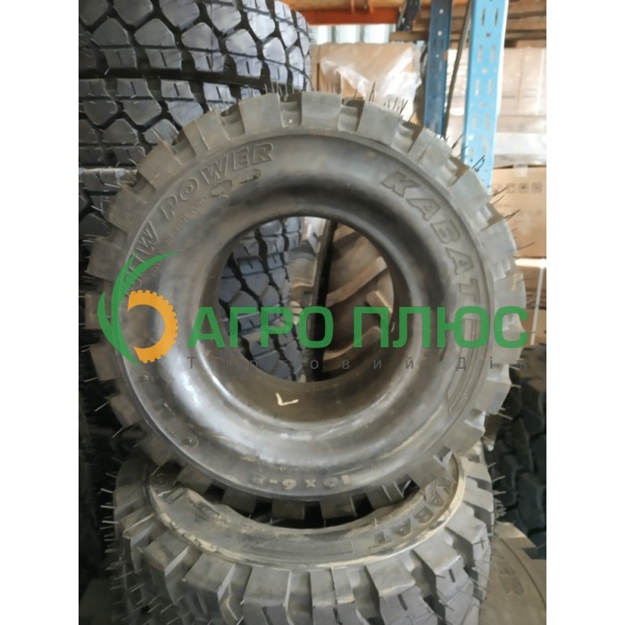Шина 16x6-8 standard solid (суцільна) Kabat 